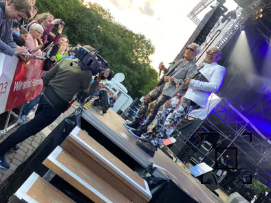 drahtlose Kamera an der NDR Bühne 